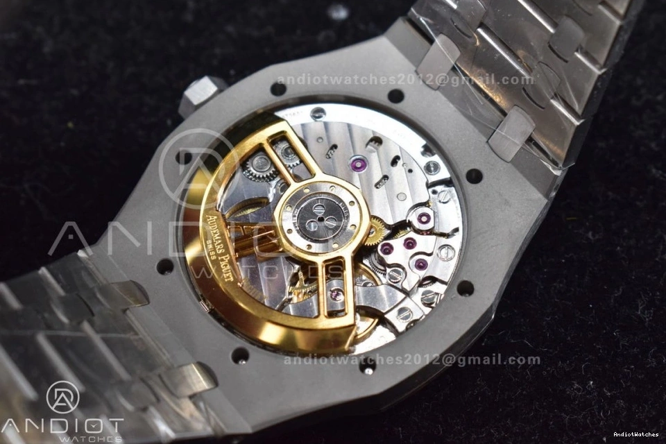 Royal on Bracelet SS Super SS Clone 15500 1:1 Oak APSF Blue Textured 41mm 445 Best Lightweight Dial A4302 Edition 1011